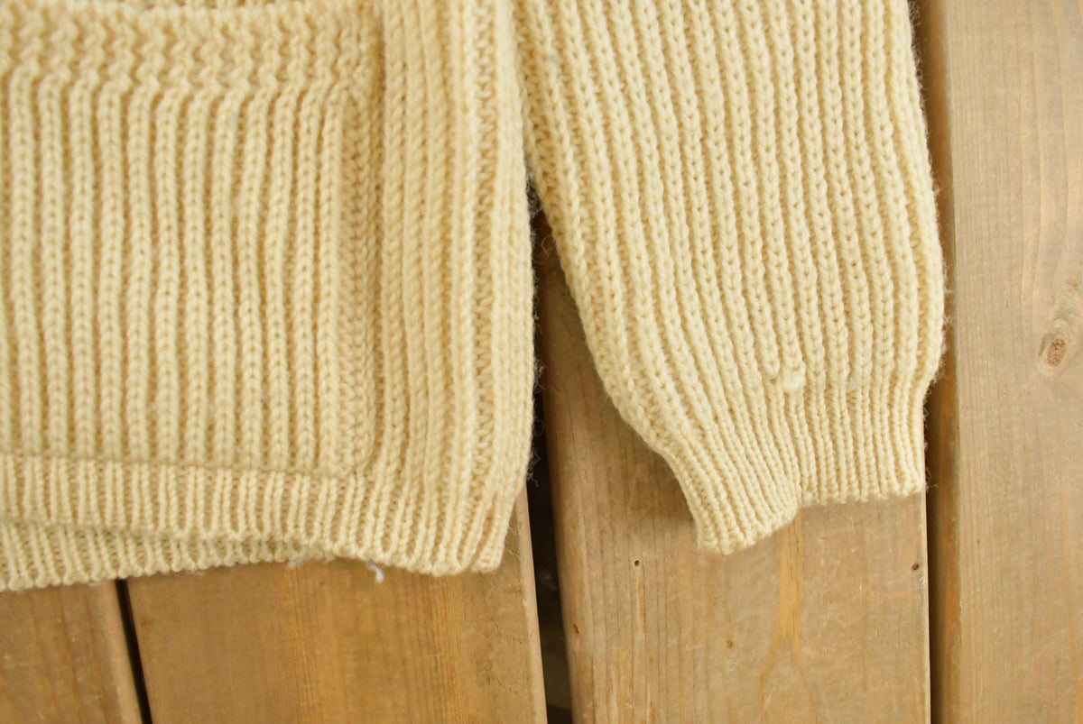 Vintage 1990s Wool Knit Cardigan Sweater Men's M from propervintagecanada