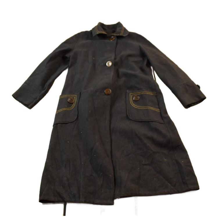 Vintage 1990s Wool Overcoat Jacket Men's S from propervintagecanada