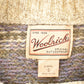 Vintage 1990s Woolrich Abstract Wool Knit Cardigan Sweater Women's L from propervintagecanada