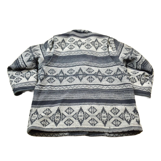 Vintage 1990s Woolrich Aztec Pattern Wool Jacket Men's Medium from propervintagecanada