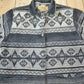 Vintage 1990s Woolrich Aztec Pattern Wool Jacket Men's Medium from propervintagecanada