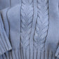 Vintage 1990s Woolrich Cable Knit Deep V Neck Sweater Men's L from propervintagecanada