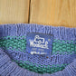Vintage 1990s Woolrich Cotton Cable Chunky Knit Aztec Pattern Crewneck Sweater Men's XL from propervintagecanada