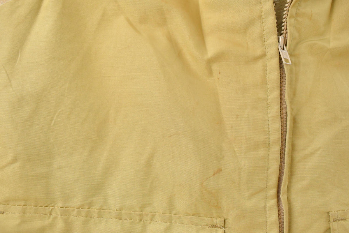 Vintage 1990s Woolrich Faux Fur Full Zip Vest Jacket Men's M from propervintagecanada