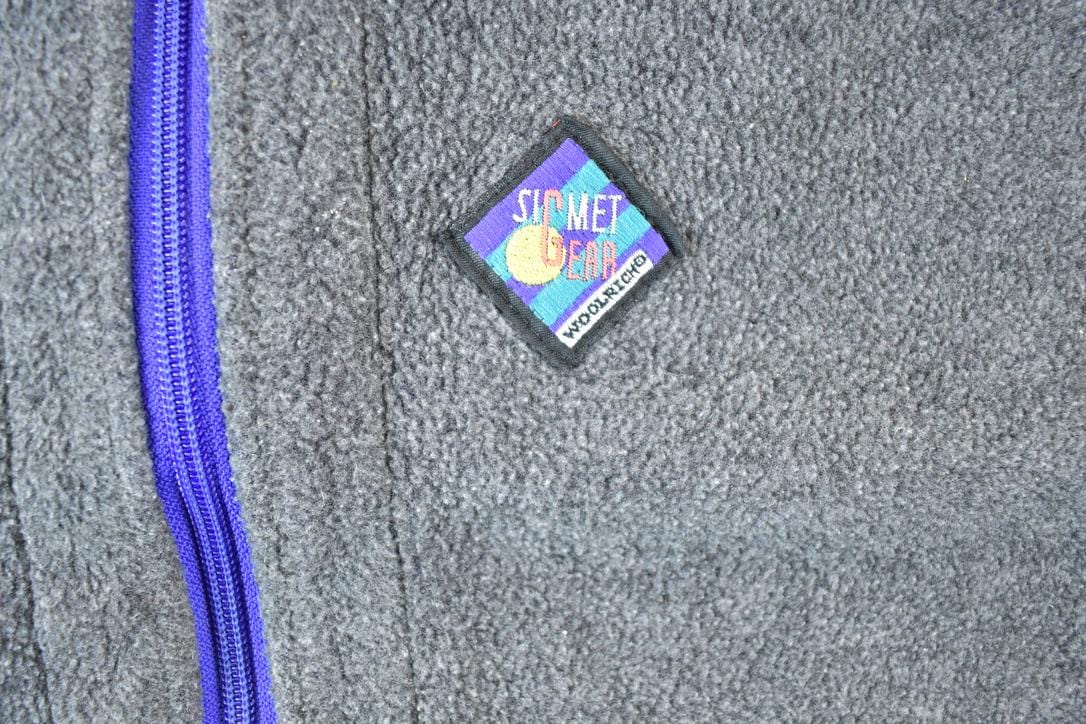 Vintage 1990s Woolrich Fleece Outdoorsman Sweater Men's Large from propervintagecanada