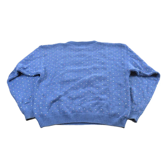 Vintage 1990s Woolrich Home Sweet Home Hand-framed Wool Knit Sweater Men's S from propervintagecanada