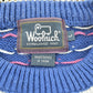 Vintage 1990s Woolrich Home Sweet Home Hand-framed Wool Knit Sweater Men's S from propervintagecanada