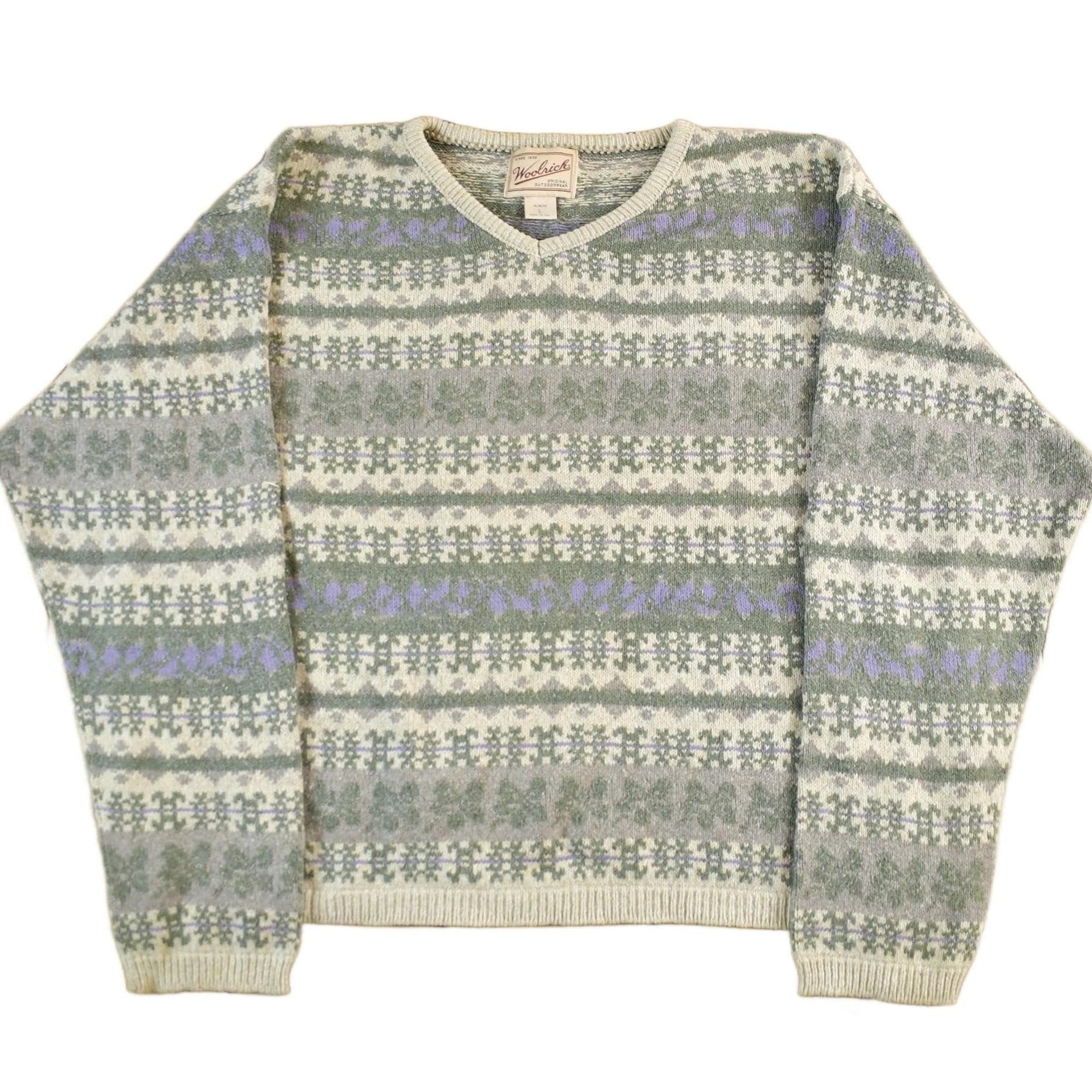 Vintage 1990s Woolrich Knit Sweater Womens Large