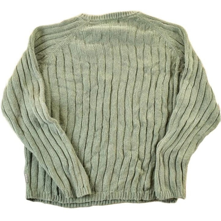 Vintage 1990s Woolrich Mens Cable Knit Crewneck Sweater Mens L from propervintagecanada