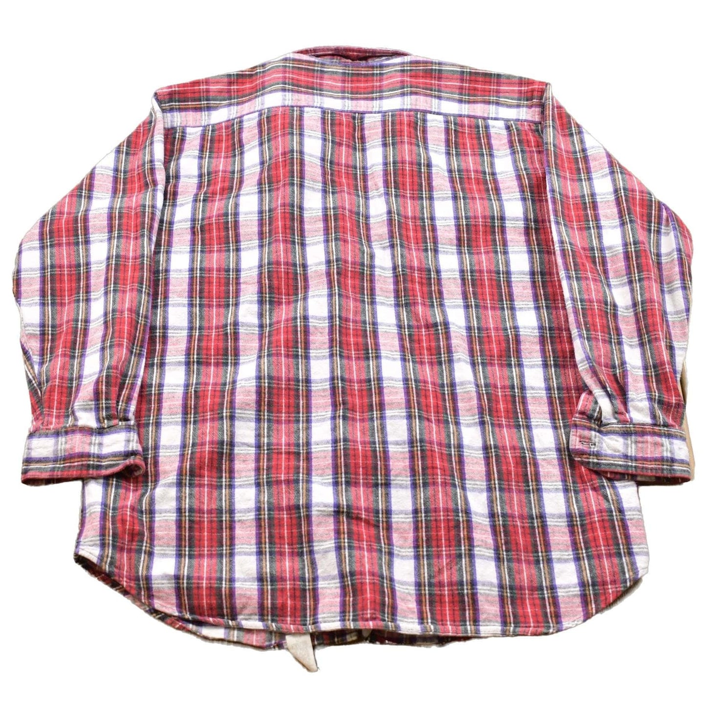 Vintage 1990s Woolrich Plaid Button Up Shirt Men's XL from propervintagecanada
