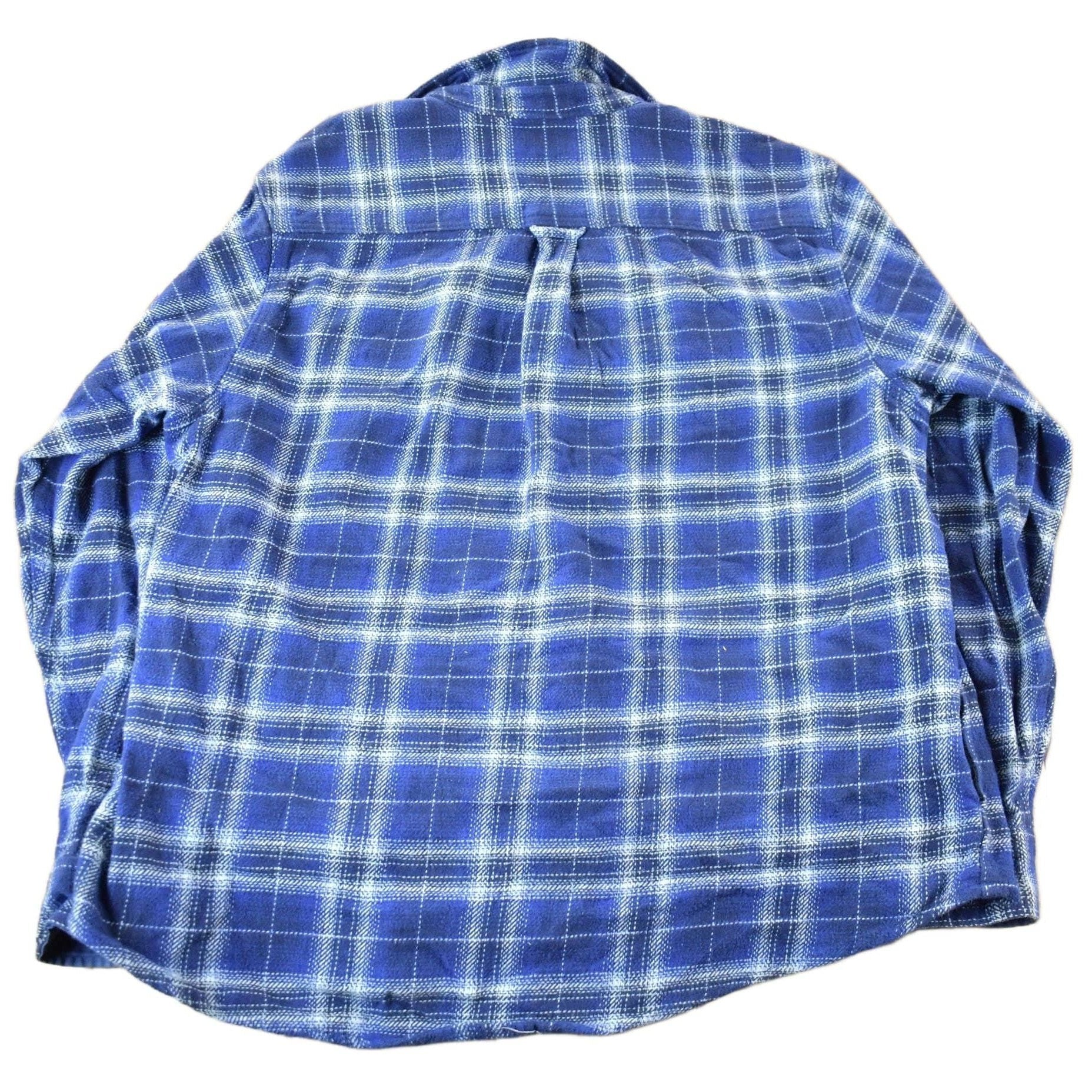 Vintage 1990s Woolrich Plaid Flannel Button Up Shirt Men's 2XL from propervintagecanada