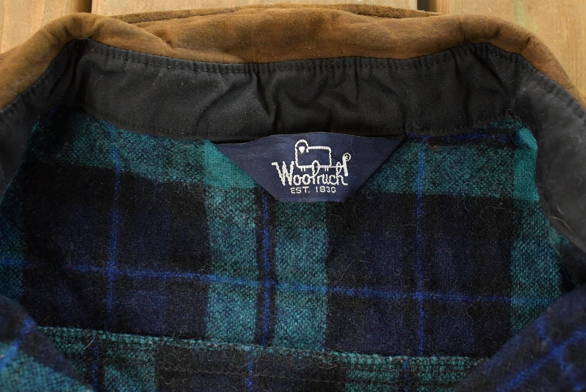 Vintage 1990s Woolrich Plaid Flannel Button Up Shirt Men's XL from propervintagecanada