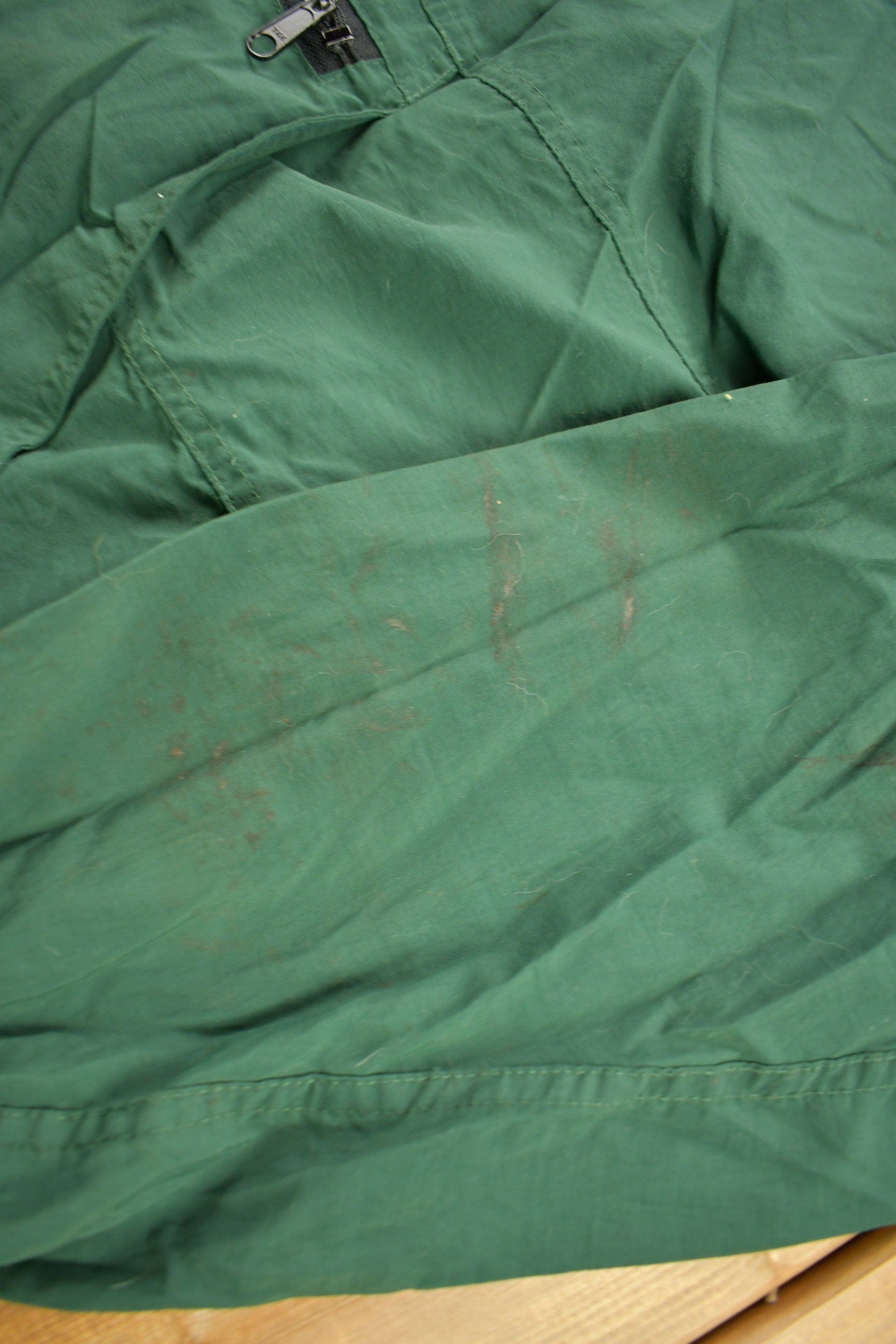 Vintage 1990s Woolrich Quarter Zip Windbreaker Jacket Men's Large from propervintagecanada