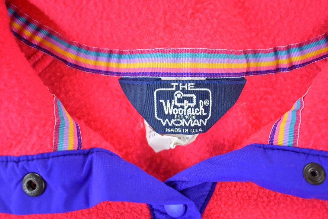 Vintage 1990s Woolrich Sigmet Gear Fleece Outdoorsman Sweater Men's XL from propervintagecanada
