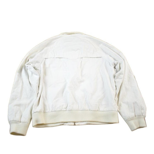 Vintage 1990s Woolrich White Plaid Lined Light Jacket Men's S from propervintagecanada