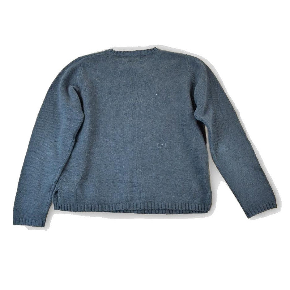 Vintage 1990s Woolrich Wild Arctic Knit Abstract Pattern Crewneck Sweater Womens S from propervintagecanada