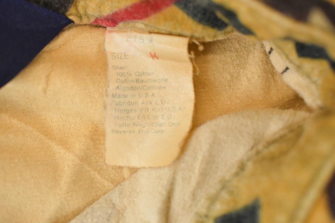 Vintage 1990s Woolrich Woman AOP Aztec Fleece Button Up Shirt Women's S from propervintagecanada