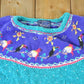 Vintage 1990s Woolrich Woman Knit Abstract Pattern Crewneck Sweater  MWomen's from propervintagecanada