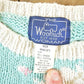 Vintage 1990s Woolrich Woman Knit Porch Swing Crewneck Sweater Womens S from propervintagecanada