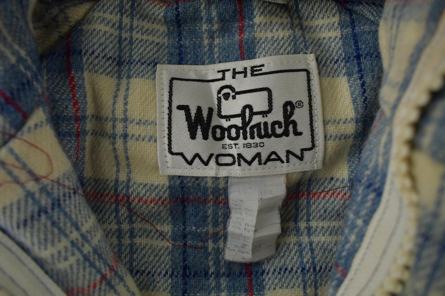 Vintage 1990s Woolrich Woman Plaid Lined Jacket Women's M from propervintagecanada
