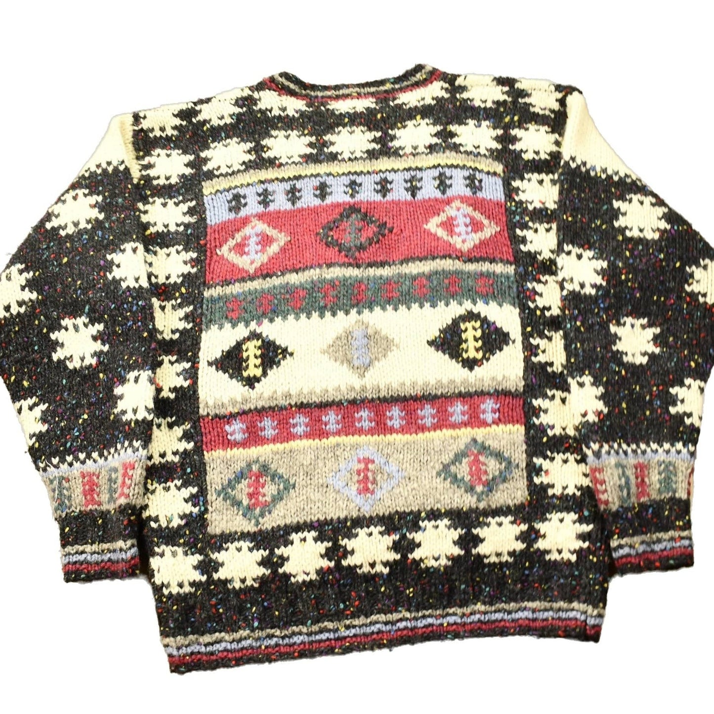 Vintage 1990s Woolrich Woman's 100% Wool Knitted South Western Aztec Design Crewneck Sweater Women's XL from propervintagecanada