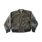 Vintage 1990s World Alliance Leather Bomber Flight Jacket Men's Medium from propervintagecanada