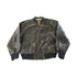Vintage 1990s World Alliance Leather Bomber Flight Jacket Men&