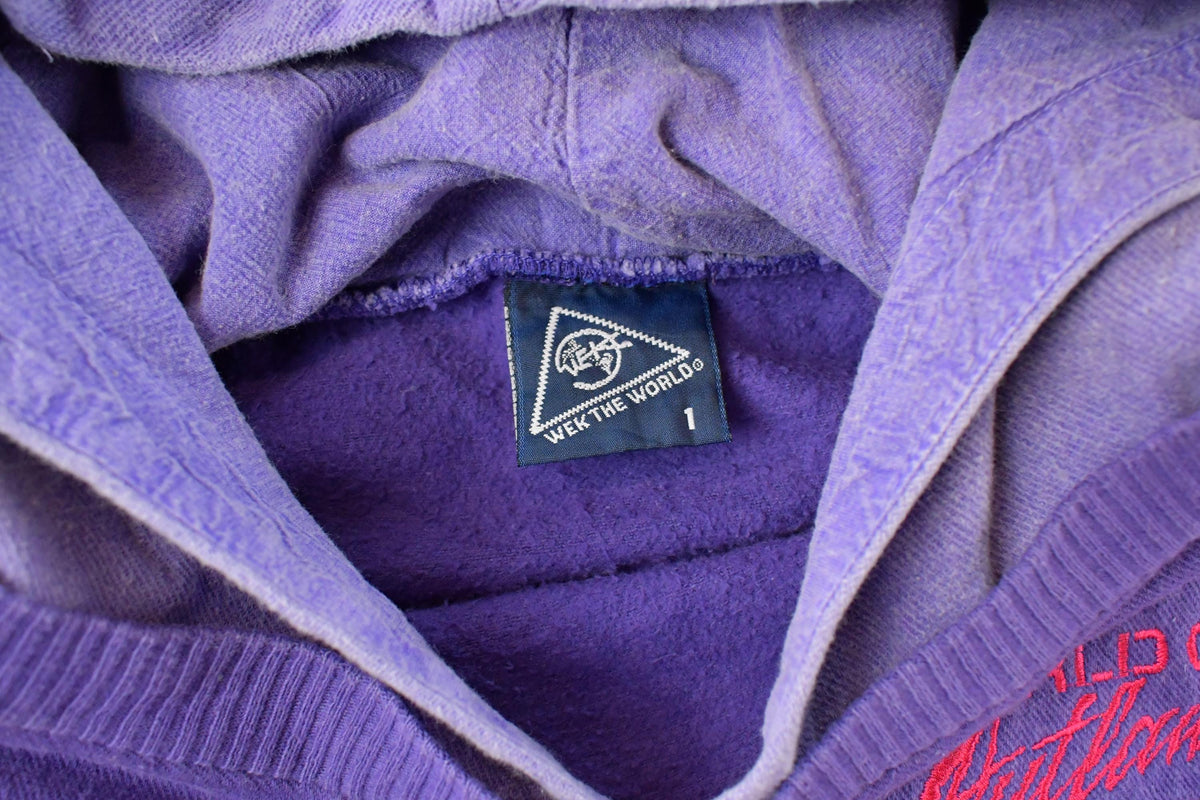 Vintage 1990s World of Outlaws Racing Tonal Hoodie Sweatshirt Men's Large from propervintagecanada