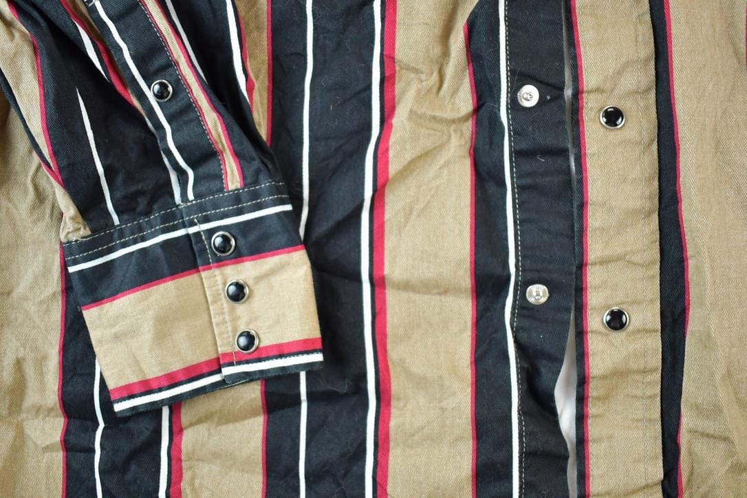Vintage 1990s Wrangler Button Up Heavyweight Western Style Shirt Men's Large