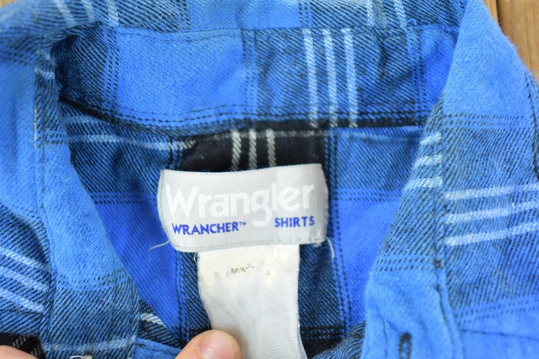 Vintage 1990s Wrangler Button Up Western Style Shirt Men's Medium