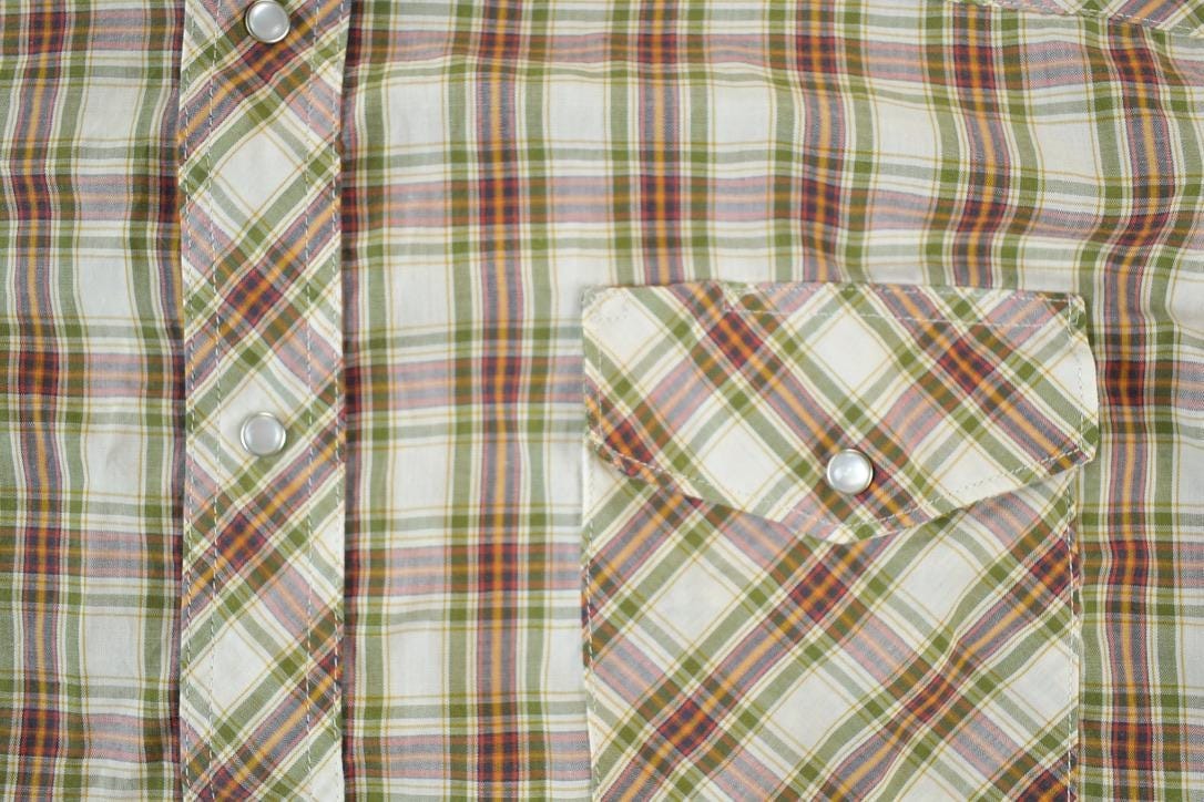 Vintage 1990s Wrangler Button Up Western Style Shirt Men's XL