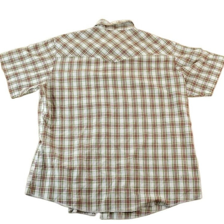 Vintage 1990s Wrangler Button Up Western Style Shirt Men's XL