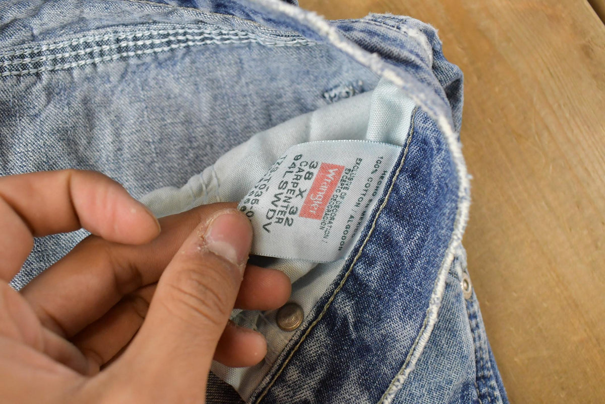 Vintage 1990s Wrangler Carpenter Denim Jeans Men's 37 x 30.5 from propervintagecanada