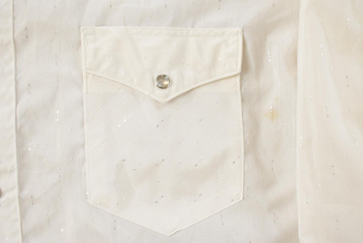 Vintage 1990s Wrangler Cowboy Cut Western Button Up Shirt Men's XL from propervintagecanada
