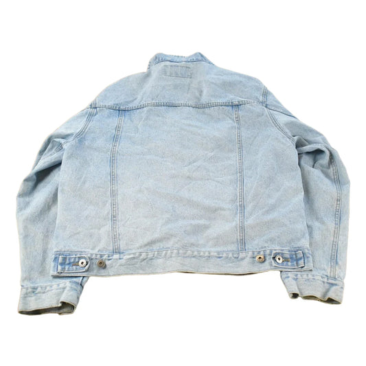Vintage 1990s Wrangler Hero Light Wash Denim Jean Jacket Men's L from propervintagecanada