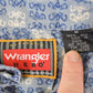 Vintage 1990s Wrangler Hero Silk Western Button Up Shirt Men's M / Funky Crazy Pattern / Preppy Style / Boxy Fit from propervintagecanada