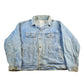 Vintage 1990s Wrangler Rugged Wear Distressed Denim Jean Trucker Jacket Men's XL from propervintagecanada