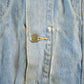 Vintage 1990s Wrangler Rugged Wear Distressed Denim Jean Trucker Jacket Men's XL from propervintagecanada