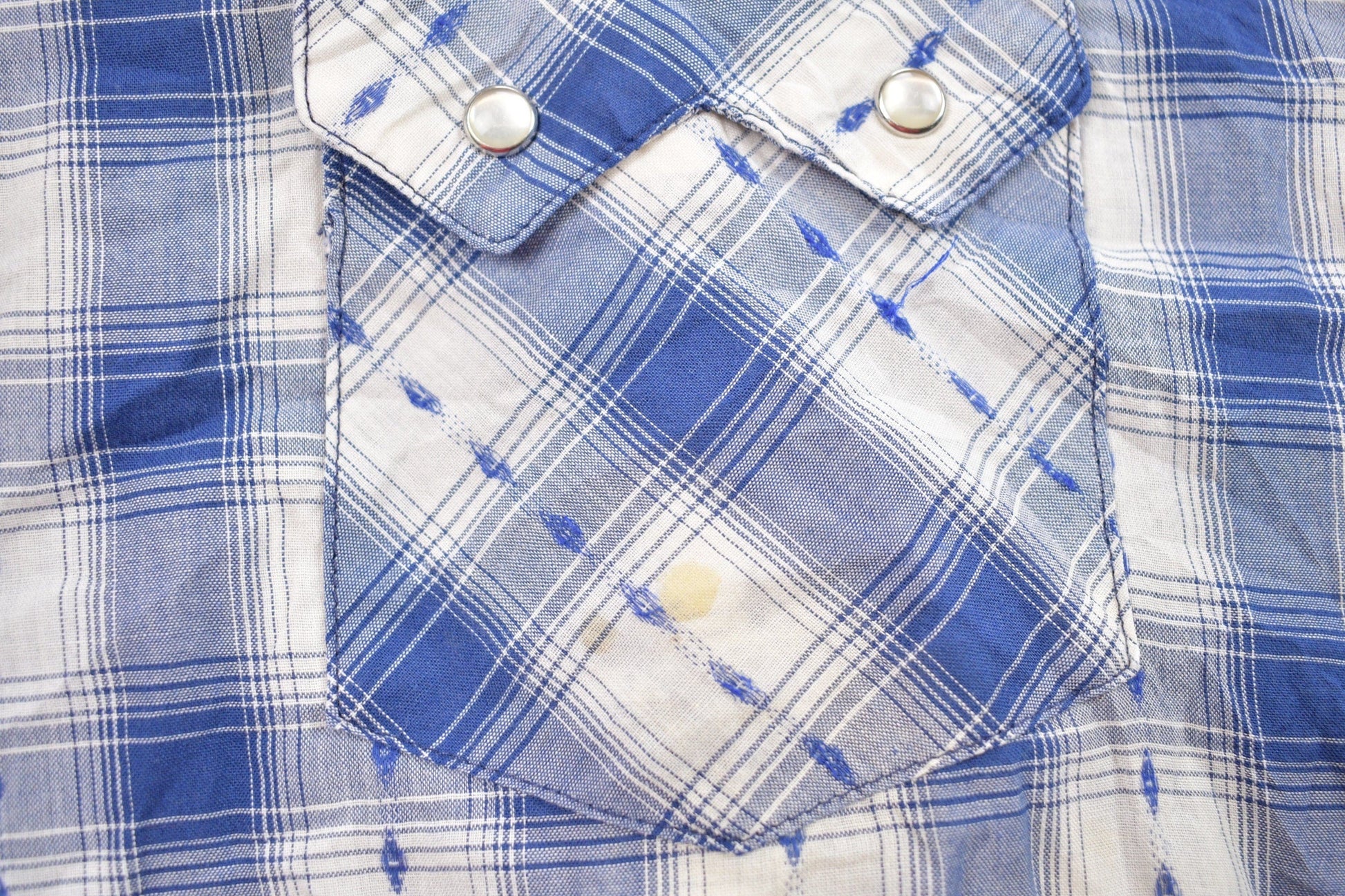 Vintage 1990s Wrangler Rustler Plaid Western Flannel Button Up Shirt Men's Large from propervintagecanada