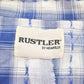 Vintage 1990s Wrangler Rustler Plaid Western Flannel Button Up Shirt Men's Large from propervintagecanada