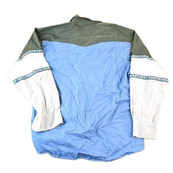 Vintage 1990s Wrangler South Western Style Button Up Rodeo Shirt Mens M from propervintagecanada