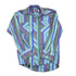 Vintage 1990s Wrangler Striped Western X Long Tails Button Up Shirt Men&