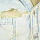 Vintage 1990s Wrangler Thrashed Distressed Lined Denim Button Up Shirt Men's Large from propervintagecanada