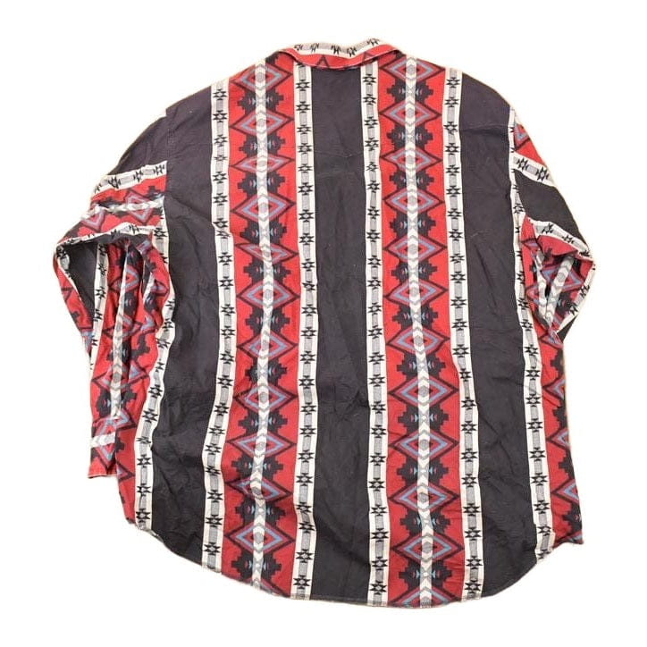 Vintage 1990s Wrangler Western Button Up Shirt Men's XL from propervintagecanada