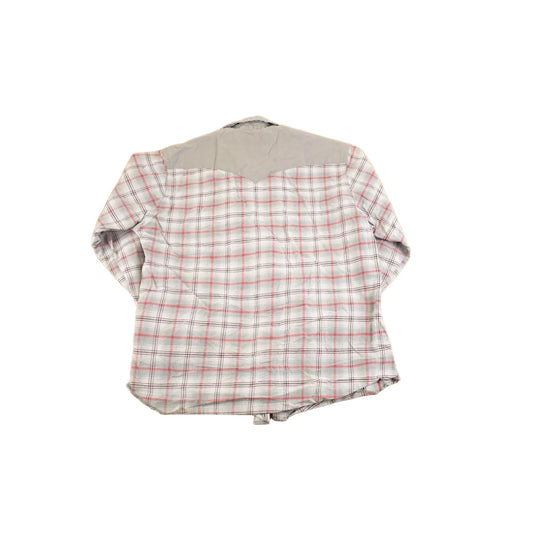 Vintage 1990s Wrangler Western Plaid Button Up Shirt Men's M from propervintagecanada