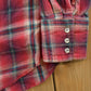 Vintage 1990s Wrangler Western Plaid Flannel Pearl Snap Shirt Men's M from propervintagecanada