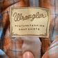 Vintage 1990s Wrangler Western Style Plaid Snap Button Mens M from propervintagecanada