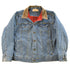 Vintage 1990s Wrangler Western Wear Blanket Lined Jean Jacket Men&