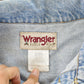 Vintage 1990s Wrangler Workwear Distressed Denim Trucker Jean Jacket Men's XL from propervintagecanada