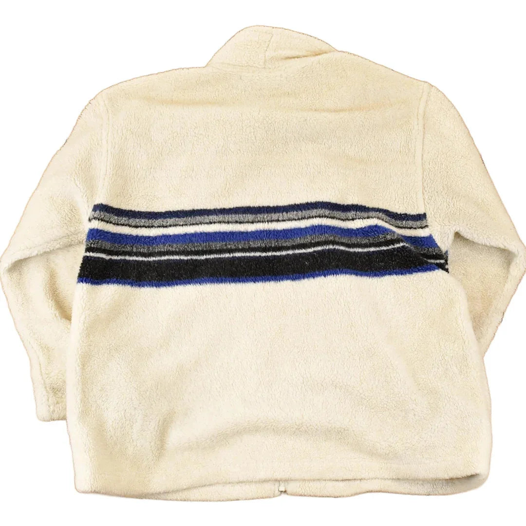 Vintage 1990s Xhilaration Full Zip Fleece Outdoorsman Sweater Mens L from propervintagecanada